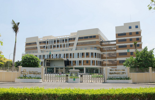 Bệnh viện Vạn Phúc City với quy mô 300 giường bệnh dự kiến sẽ đi vào hoạt động từ quý 2 năm nay. (Ảnh: Đinh Hằng/TTXVN) ttxvn_y_te_tu_nhan1.jpg