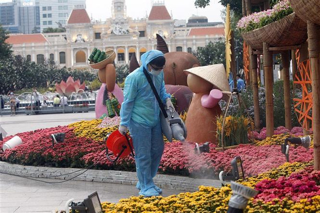 Thành phố Hồ Chí Minh: Đón Tết giãn cách để mong an lành ảnh 2