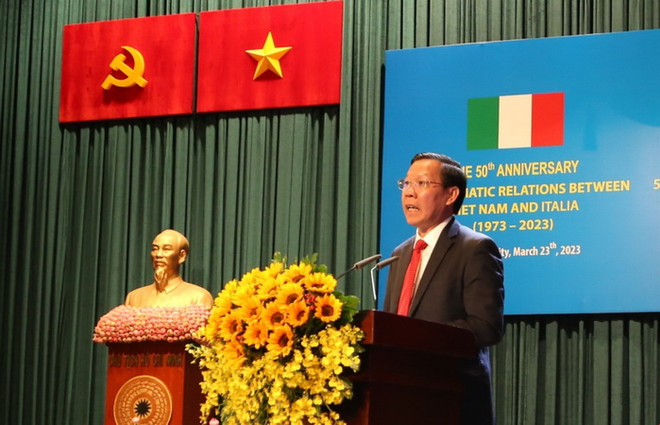 TP.HCM mong muốn đẩy mạnh hợp tác kinh tế xanh với Italy ảnh 1