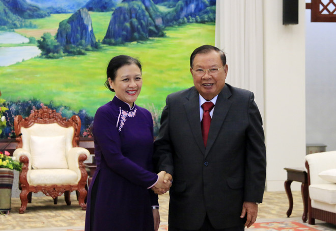 Không sử sách nào có thể viết đủ về quan hệ đặc biệt Lào-Việt Nam ảnh 1