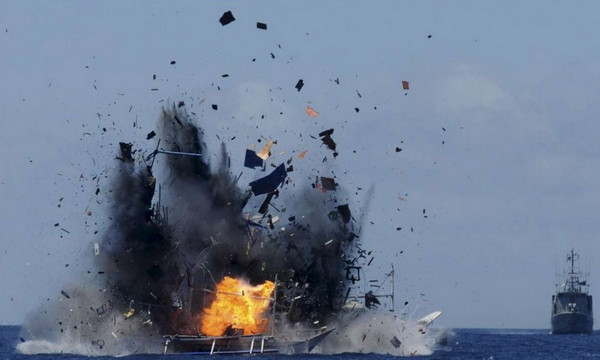 Indonesia bắt giữ tàu cá Trung Quốc cùng 7 thuyền viên ảnh 1