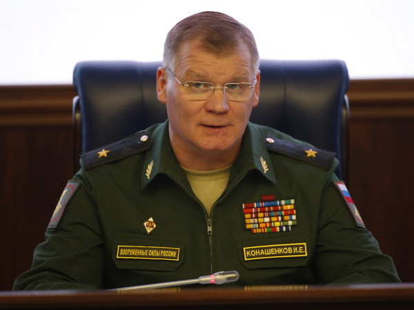 Người phát ngôn quân đội Nga, Thiếu tướng Igor Konashenkov. (Ảnh: EPA/TTXVN) Nga hối OPCW điều phái bộ đến Aleppo điều tra vũ khí hóa học ảnh 1