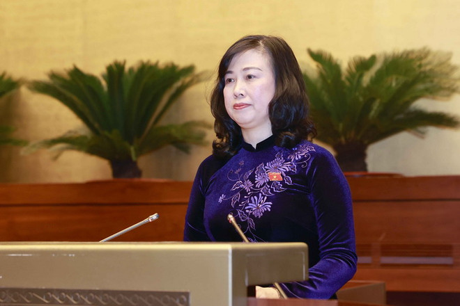 Bộ trưởng Bộ Y tế Đào Hồng Lan. (Ảnh: Doãn Tấn/TTXVN) Bộ trưởng Y tế làm Trưởng ban Chỉ đạo QG vận động hiến máu tình nguyện ảnh 1