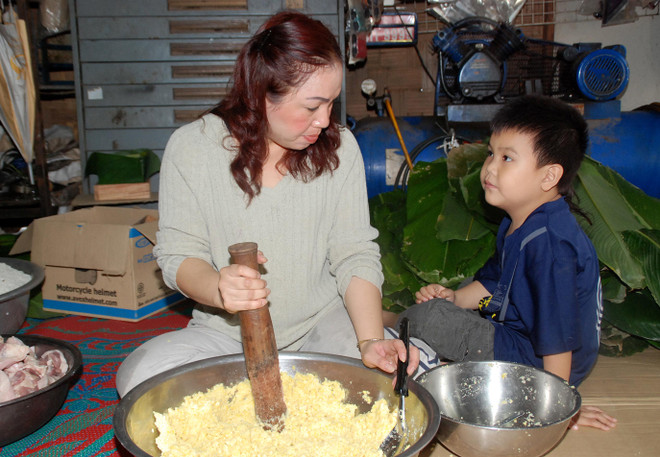 Tết Việt cổ truyền rộn rã Vientiane, ấm lòng những người con xa xứ ảnh 7