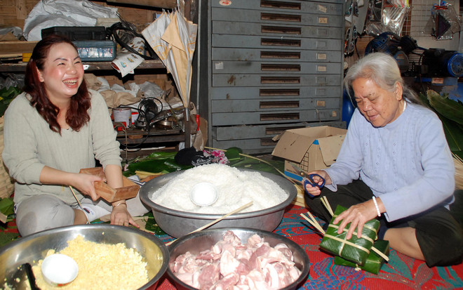 Tết Việt cổ truyền rộn rã Vientiane, ấm lòng những người con xa xứ ảnh 5