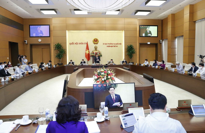 Khai mạc Phiên họp thứ 10 của Ủy ban Thường vụ Quốc hội ảnh 2