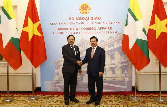 Kỳ họp lần 9 Ủy ban hỗn hợp về hợp tác song phương Việt Nam-Myanmar ảnh 1
