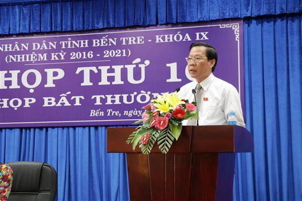 Ông Phan Văn Mãi được bầu làm Chủ tịch Hội đồng Nhân dân tỉnh Bến Tre ảnh 1