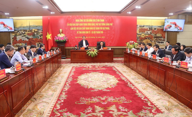 Phó Thủ tướng Lê Văn Thành: Hải Phòng cần duy trì mức tăng trưởng cao ảnh 2