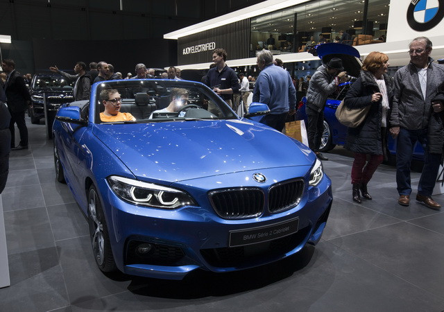 Mẫu ôtô của hãng BMW. (Ảnh: THX/TTXVN) Tập đoàn BMW sẽ sản xuất ôtô Mini điện tại Trung Quốc ảnh 1