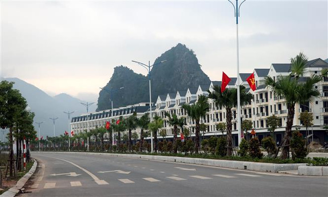Khu đô thị Ao Tiên-Cát Linh. (Ảnh: Văn Đức/TTXVN) Khu kinh tế Vân Đồn thu hút hơn 35.400 tỷ đồng vốn ngoài ngân sách ảnh 1