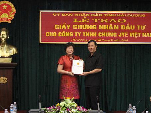 Thêm một doanh nghiệp Đài Loan đầu tư vào tỉnh Hải Dương ảnh 1