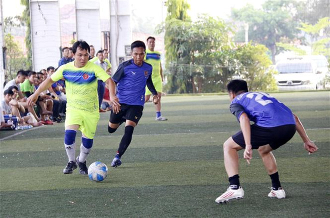 Giao lưu thể thao kỷ niệm 60 năm chuyên gia Công an Việt Nam tại Lào ảnh 2