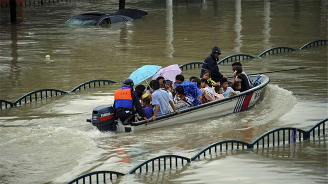 Mưa lũ kéo dài tại Trung Quốc làm tám người thiệt mạng ảnh 1