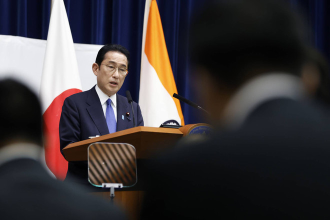 Thủ tướng Nhật lên đường dự Đối thoại Shangri-la 2022 tại Singapore ảnh 1