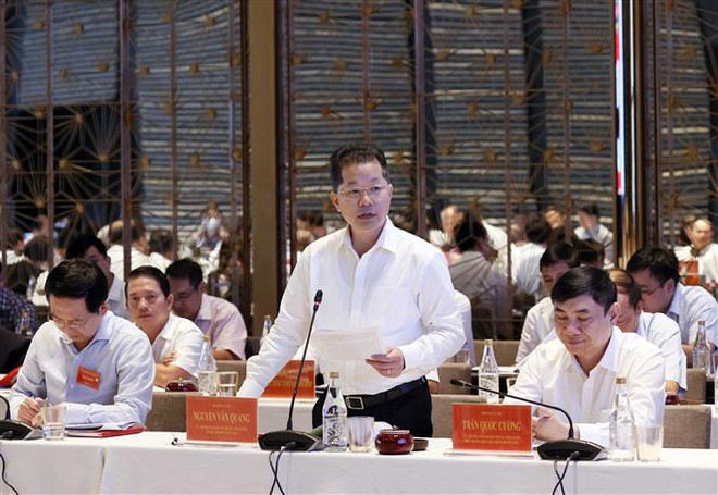 Hội nghị lấy ý kiến vào Đề án chiến lược xây dựng nhà nước pháp quyền ảnh 1