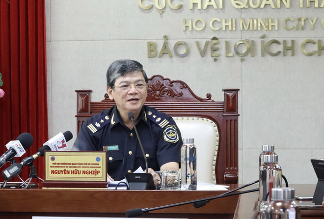 Họp báo về vụ vận chuyển hơn 11kg chất ma túy qua đường hàng không ảnh 1