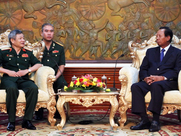 Việt Nam-Campuchia tăng cường hợp tác lĩnh vực tình báo ảnh 1