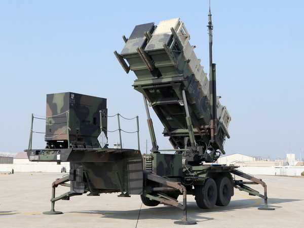 Tên lửa Patriot. (Nguồn: Yonhap/TTXVN) Lockheed Martin giành hợp đồng nâng cấp hệ thống tên lửa Patriot ảnh 1