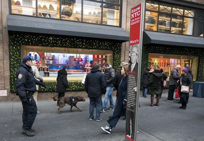  Mỹ: Cảnh sát New York lên kế hoạch an ninh dịp đón Năm mới ảnh 1