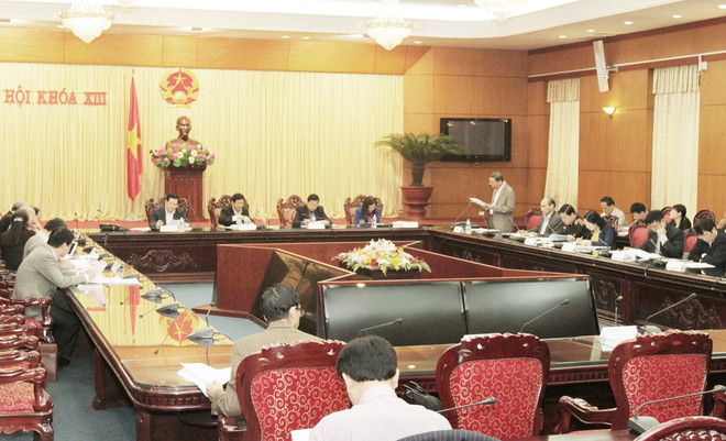 Khai mạc phiên họp toàn thể Ủy ban Tư pháp của Quốc hội ảnh 1