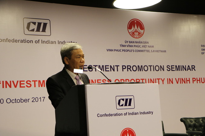 Hội thảo về cơ hội đầu tư và kinh doanh tại tỉnh Vĩnh Phúc ở Ấn Độ ảnh 1