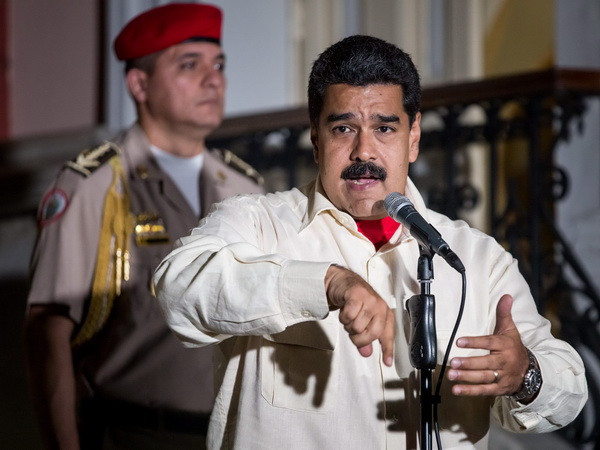 Tổng thống Venezuela Nicolas Maduro. (Nguồn: EPA/TTXVN) Venezuela yêu cầu Tổng thống Mỹ bãi bỏ sắc lệnh chống nước này ảnh 1