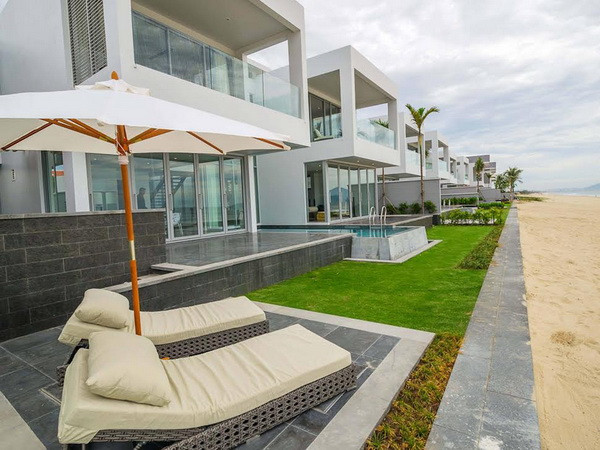Cảnh quan tại tiểu khu The Beach Front Enclave. (Ảnh: Hà Huy Hiệp/Vietnam+) VinaCapital nhận 4 giải thưởng lớn ở Asia Pacific Preperty Awards ảnh 1