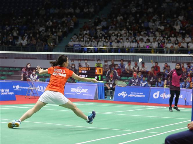 SEA Games 31: Khen thưởng Đội tuyển nữ Cầu lông Việt Nam ảnh 1