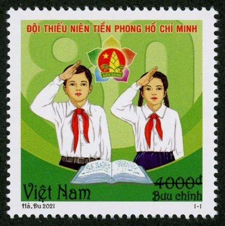 Phát hành bộ tem nhân kỷ niệm 80 năm Ngày thành lập Đội ảnh 1