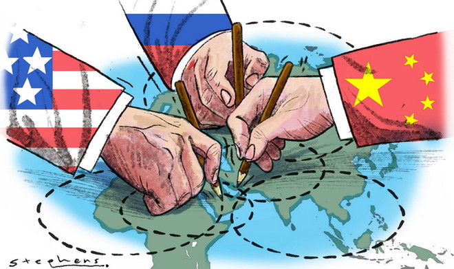 Nguy cơ đối đầu tăng khi Mỹ-Trung-Nga tranh giành ảnh hưởng toàn cầu ảnh 1