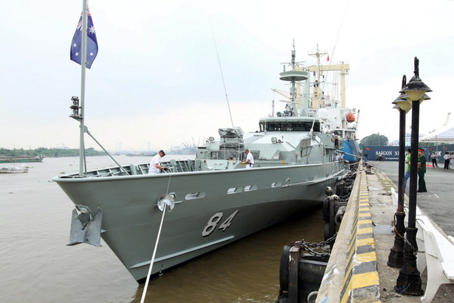 Tàu Hải quân Australia cập cảng Thành phố Hồ Chí Minh ảnh 3