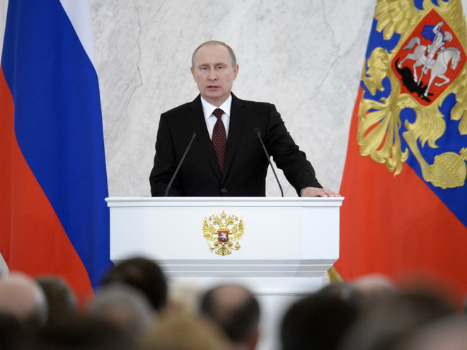 Tổng thống Nga Vladimir Putin đọc Thông điệp liên bang 2014 ảnh 1