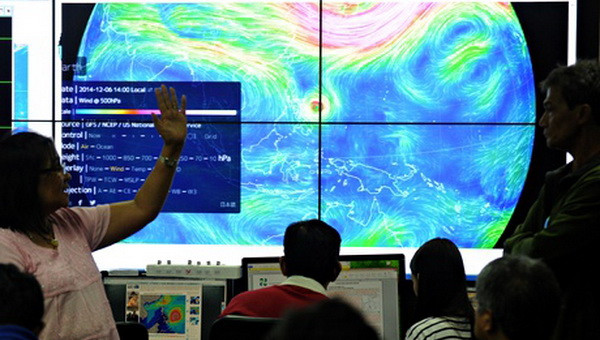 Siêu bão Hagupit có khả năng di chuyển vào Biển Đông ảnh 1