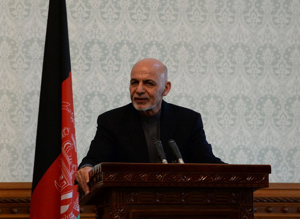 Tổng thống Afghanistan Ashraf Ghani. (Ảnh: AFP/TTXVN) Afghanistan và phái đoàn Liên hợp quốc thảo luận về chống khủng bố ảnh 1