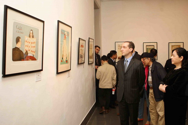 Giới thiệu những tác phẩm đồ họa của nghệ sỹ hàng đầu Séc ảnh 1