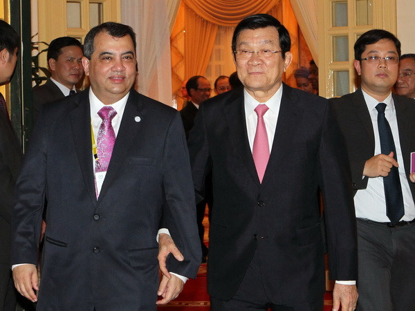 Chủ tịch nước Trương Tấn Sang tiếp đoàn Ban Chấp hành IPU ảnh 1