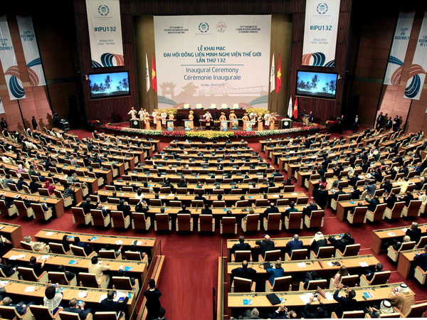 Khai mạc trọng thể Đại hội đồng IPU-132 tại thủ đô Hà Nội ảnh 1