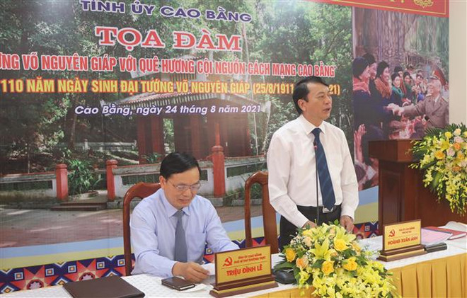 Đại tướng Võ Nguyên Giáp với quê hương cội nguồn cách mạng Cao Bằng ảnh 1