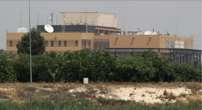 Iraq: Hai quả rocket rơi gần Đại sứ quán Mỹ ở thủ đô Baghdad ảnh 1