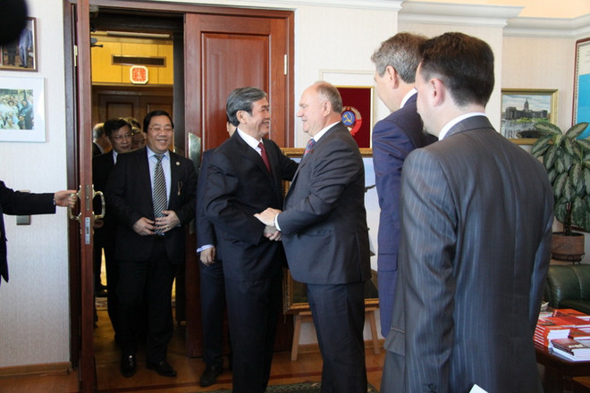 Đoàn Đại biểu Đảng Cộng sản Việt Nam thăm và làm việc tại Nga ảnh 1