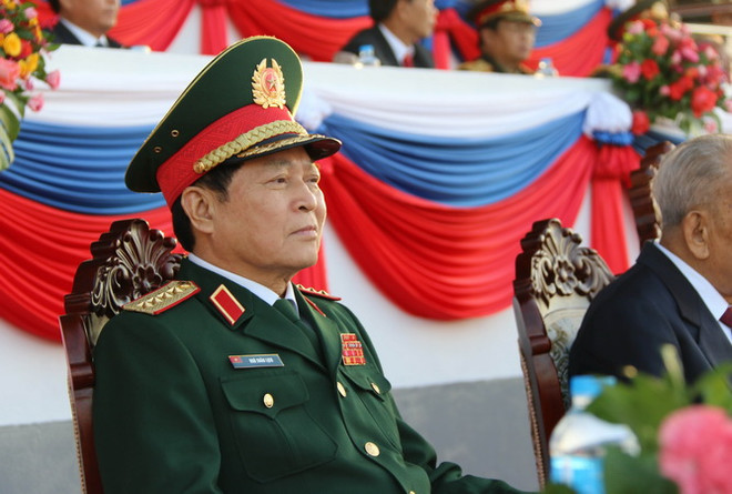 Lào tổ chức trọng thể míttinh kỷ niệm 70 năm Ngày thành lập Quân đội ảnh 2