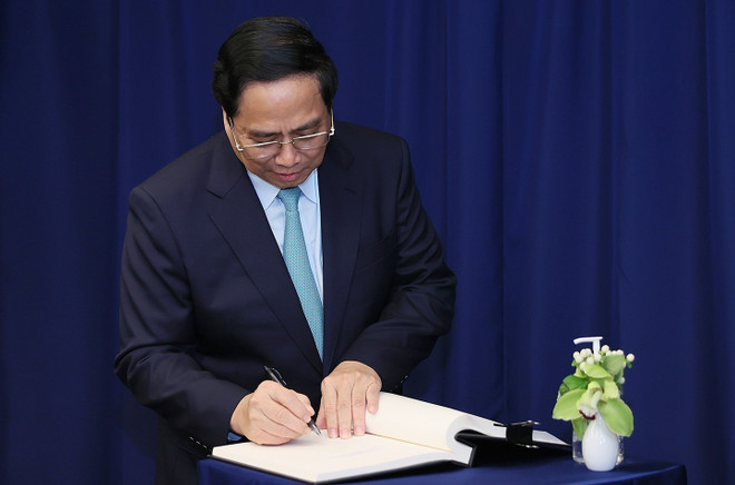 Thủ tướng Phạm Minh Chính gặp Tổng Thư ký Liên hợp quốc ảnh 3