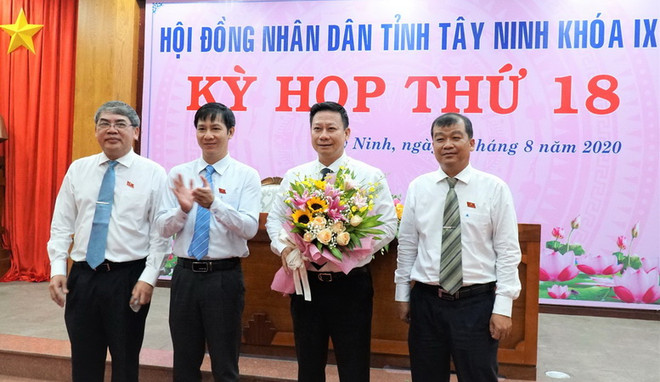 Ông Nguyễn Thanh Ngọc được bầu giữ chức Chủ tịch UBND tỉnh Tây Ninh ảnh 1