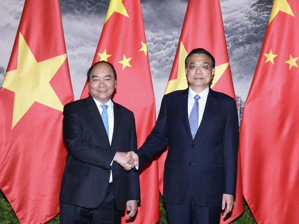 Thủ tướng Nguyễn Xuân Phúc hội đàm với Thủ tướng Trung Quốc ảnh 1