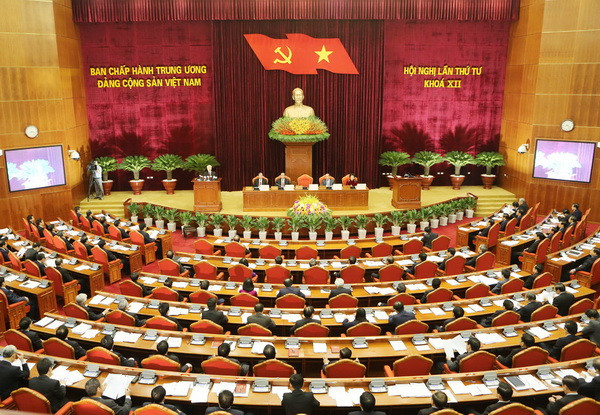 Khai mạc Hội nghị lần thứ tư Ban Chấp hành Trung ương Đảng khóa XII ảnh 1