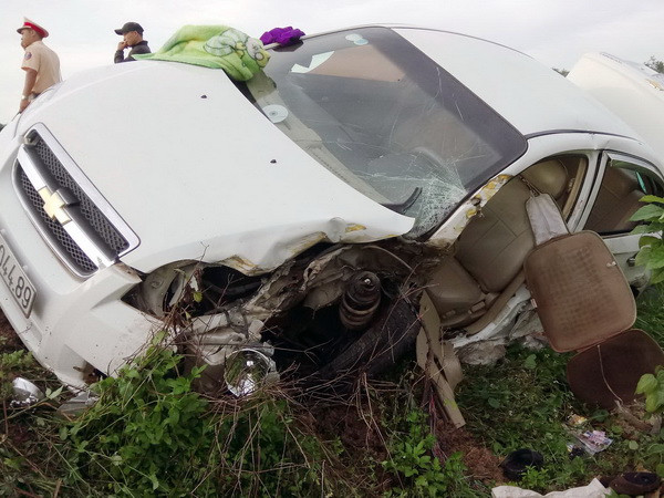 Tai nạn liên hoàn trên đường Hồ Chí Minh làm một người chết ảnh 2