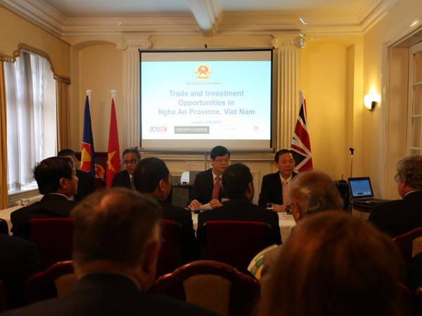 Nghệ An giới thiệu cơ hội kinh doanh và đầu tư tại Anh ảnh 1