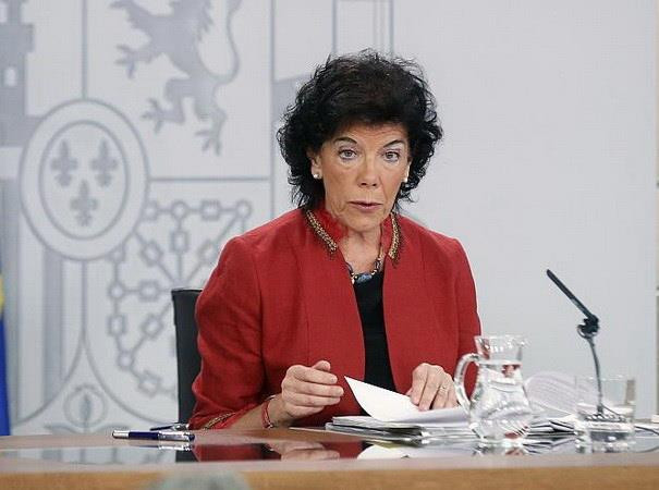 Người phát ngôn chính phủ Tây Ban Nha Isabel Celaa. (Nguồn: euronews) Tây Ban Nha cảnh báo không nên "đổ máu" tại Venezuela ảnh 1