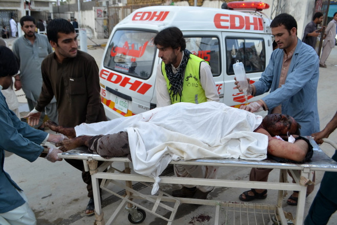 [Photo] Đánh bom ở Pakistan làm 18 người thương vong ảnh 1